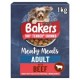 Bakers Adult Beef Meaty Meals 1kg